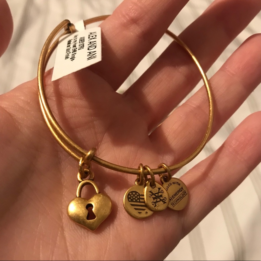 ALEX AND ANI Key to my Heart bangle
